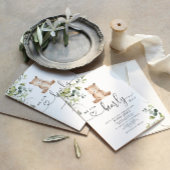 私たちは赤ちゃんシャワーの招待状を待つことができる 招待状