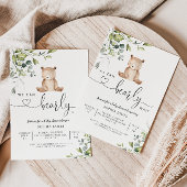 私たちは赤ちゃんシャワーの招待状を待つことができる 招待状