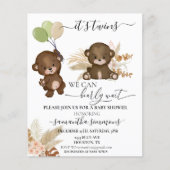 私たちは赤ちゃんシャワーを待つことができる双子 (正面)