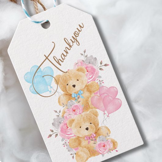 私たちは赤ちゃんシャワーを待つことができる ギフトタグ