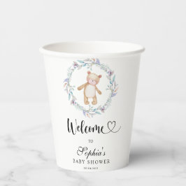 私たちは赤ちゃんシャワーを待つことができる 紙コップ