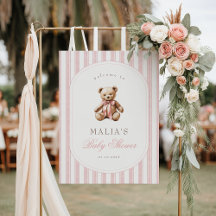 私たちは赤ちゃんシャワーエレガント歓迎を待つことができる