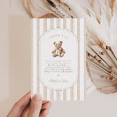 私たちは赤ちゃんシャワーサンキューカードを待つ