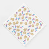 私たちは赤ちゃんシャワーナプキンを待つことができる (コーナー)