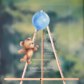 私たちは赤ちゃんシャワー歓迎を心から待つことができる アクリルサイン (ニュートラル)