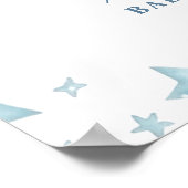 私たちは赤ちゃんシャワー歓迎を心から待つことができる ポスター (角)