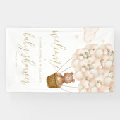 私たちは赤ちゃんシャワー歓迎を心から待つことができる 横断幕 (横)