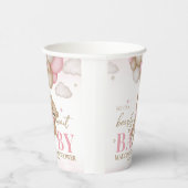 私たちは赤ちゃんシャワー紙カップを心待ちできる 紙コップ (右)