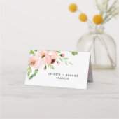 私たちは赤面フローラの水色結婚をする プレイスカード (裏面)