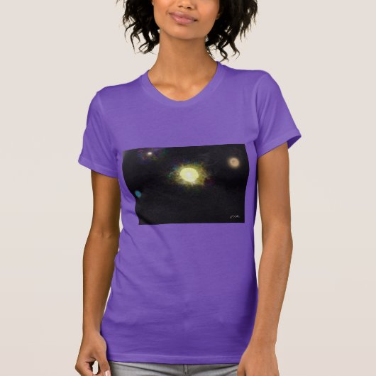 私たちは重要ではない 印象派アート レディースTシャツ Tシャツ (正面)