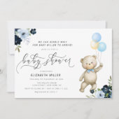 私たちは青いフローラの出乳を待つ 招待状 (正面)