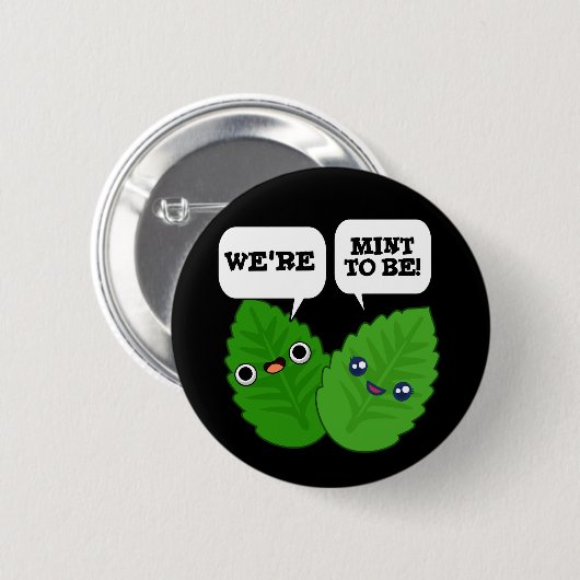 私たちは面白いハーブプンダークBGになるミント 缶バッジ (正面&裏面)