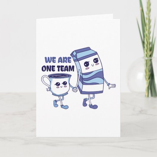 私たちは１つのチームだ カード (正面)