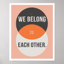 私たちは11"x14"アートプリント ポスター