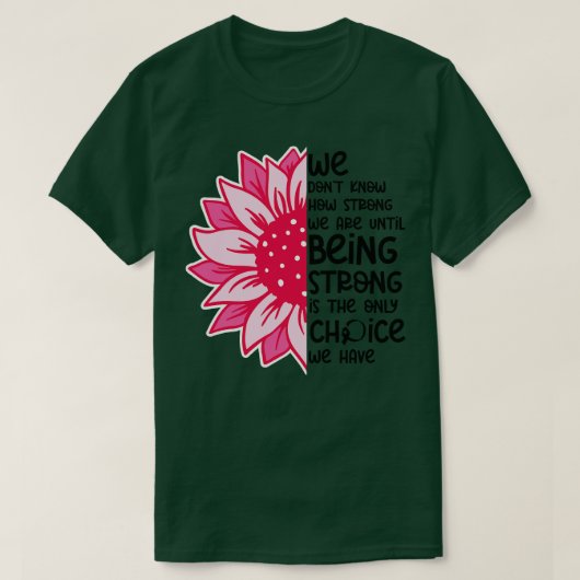 私たちは12の強さを知らない Tシャツ (デザイン正面)