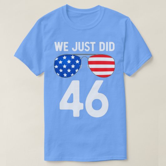 私たちは46アメリカ航空サングラスを行った1 Tシャツ (デザイン正面)