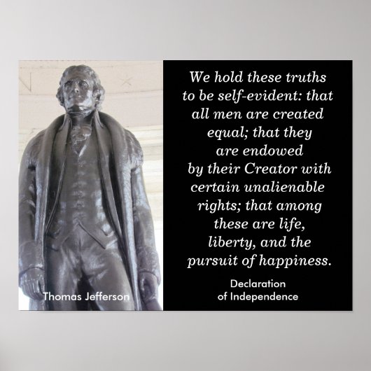 私たちは、これらの真実を保持する – ポスターアート ポスター (正面)