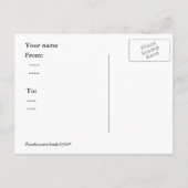 私たちは~はがきを移動している 案内ポストカード (裏面)