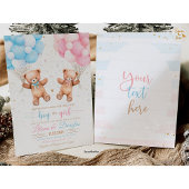 私たちは、ジェンダーを明らかにする赤ちゃんシャワーの招待を待つことができる 招待状