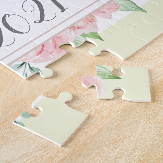 私たちは、両親にベビー妊娠が明らかにされる ジグソーパズル (側面)