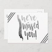 私たちは、恋しく思あなた |カイロプラクティックはがき ポストカード (正面/裏面)