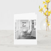 私たちは「私たち」の誕生日で「ロックオ転がア」に行くのか？ カード (黄色い花)