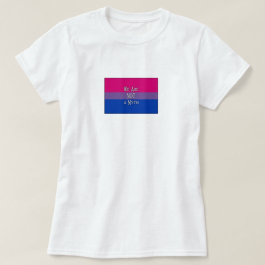 私たちは… Tシャツ (デザイン正面)