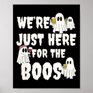 私たちはBoosギフトのハロウィンのためにこおもしろいこにいる ポスター