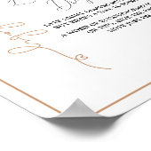 私たちはBrownBalloon夜遅くのおむつを待つことができる ポスター (角)