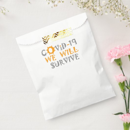 私たちはCOVID19を乗り越える フェイバーバッグ (封をした状態)