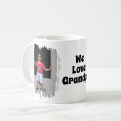 私たちはGrandpa完全にカスタマイズ可能な2つの写真が大好き コーヒーマグカップ (正面左)