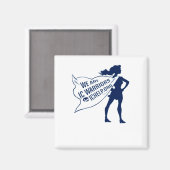 私たちはIC戦士 – Superhero マグネット (正面/裏面)