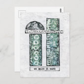 私たちはItを作るハガキ – モダン抽象芸術 ポストカード (正面/裏面)