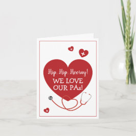私たちはPAs医師アシスタントが大好き カード