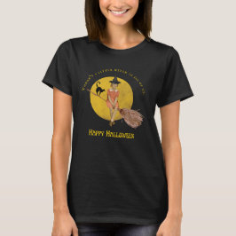 私たちみんなの中の小さな魔女 ハロウィンTシャツ Tシャツ