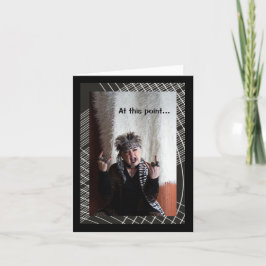 私たちもしは今、黙示録を持っていたグリーティングカード カード