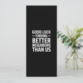 私たちより良い隣人を見つけるなんて、幸運を祈ってるよ シーズンカード (スタンド正面)