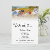 私たちらしく - 牧場でキスするカップル 案内状 (スタンド正面)