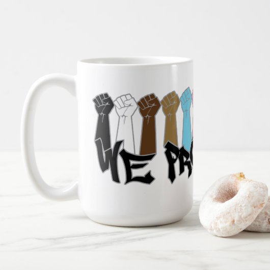 私たちを守る コーヒーマグカップ (ドーナツ)