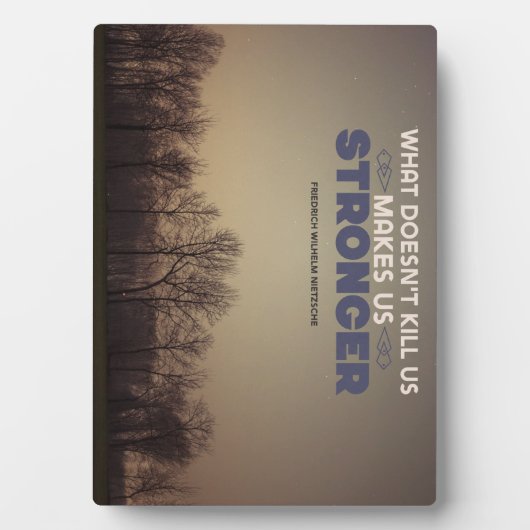 私たちを強くする フォトプラーク (正面)