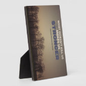 私たちを強くする フォトプラーク (側面)