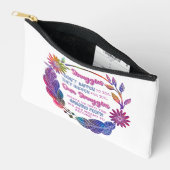 私たちを形成するのは苦難 アクセサリーポーチ (見開き)