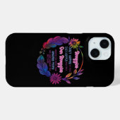 私たちを形成するのは苦難 Case-Mate iPhoneケース (裏面 (横))
