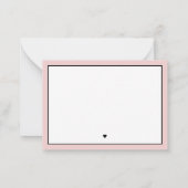 私たちを愛してくれるママへ母の日のプレゼント ノートカード (裏面)