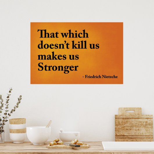 私たちを殺さない事は私たちを強くする ポスター (キッチン)