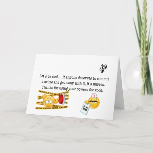 私たちを殺してくれてありがとう サンキューカード (正面)