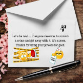 私たちを殺してくれてありがとう サンキューカード