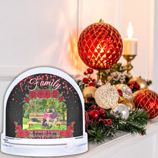 私たちを永遠に2つの写真に変える家族の瞬間