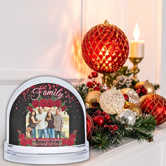 私たちを永遠に2つの写真に変える家族の瞬間