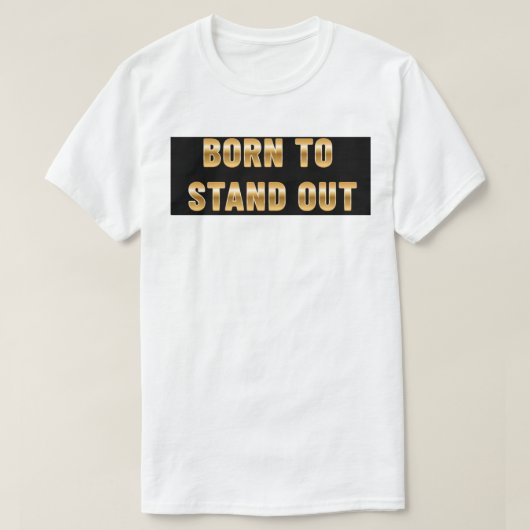 私たちを立たせるために生まれた Tシャツ (デザイン正面)